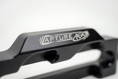 Addictive Desert Designs 1-5/16in Winch Fairlead Plate w/ Recessed Round End Hook - Black - AC99157590NA