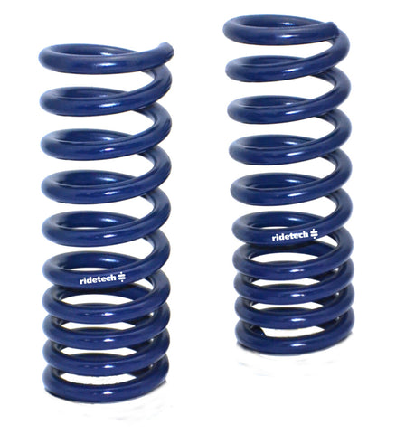 Ridetech 67-70 Ford Mustang Small Block StreetGRIP Lowering Coil Springs Dual Rate Front Pair - 12102350