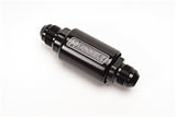 Russell Performance Black Anodized (3-1/4in Length 1-1/4in dia. -8 male inlet/outlet) - 650103