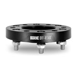 Mishimoto Borne Off-Road Wheel Spacers - 6x139.7 - 78.1 - 25mm - M14 - Black - BNWS-005-250BK