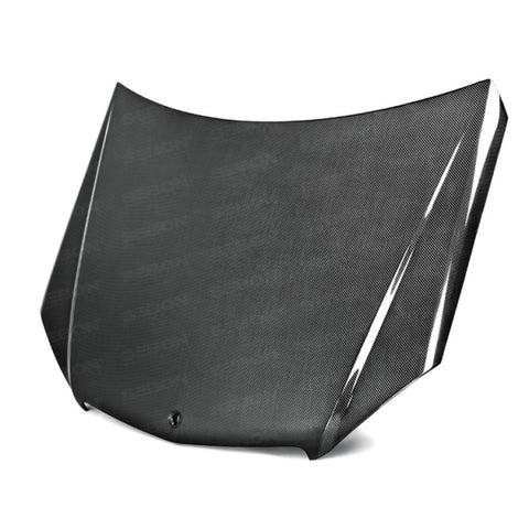 Seibon 07-11 Mercedes Benz C-Class (Does Not Fit C63) OEM-Style Carbon Fiber Hood - HD0709MBW204-OE