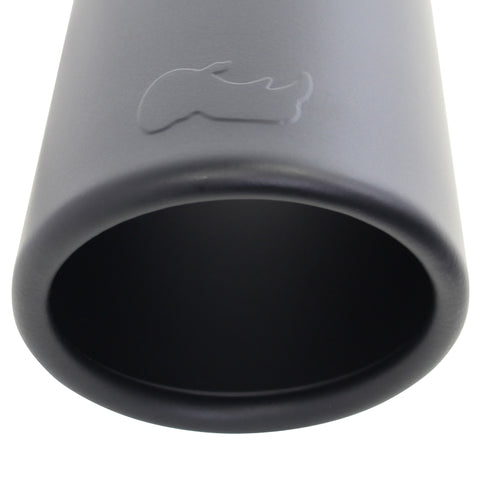 Go Rhino Exhaust Tip - Black - ID 3in x L 14in x OD 4in - GRT3414B