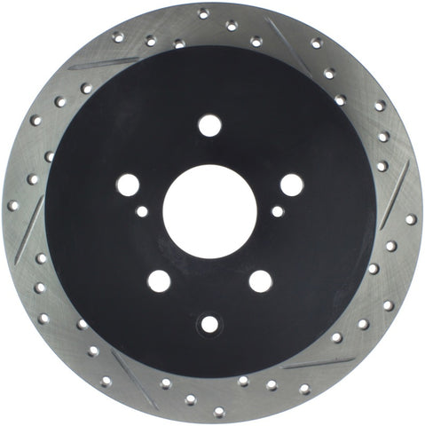 StopTech Sport Drilled & Slotted Rotor - Rear Left - 127.44166L