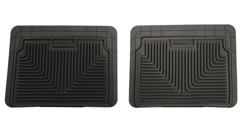 Husky Liners 12-13 Dodge Ram/88-09 Toyota 4Runner Heavy Duty Black 2nd Row Floor Mats - 52021