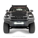 Go Rhino 16-21 Tacoma Element Front Bumper w/ Power Actuated Hide-away Light Bar Mount Tex Black - 343891T