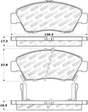 StopTech Street Touring 02-06 Acura RSX Type S / 93-95 Civic Coupe / 04-05 Civic Si - 308.06210