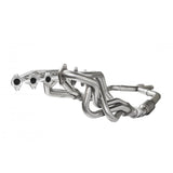 Kooks 05-10 Ford Mustang GT Manual 1 5/8in x 2 1/2in SS Long Tube Headers and OEM Catted SS X Pipe - 1131H020