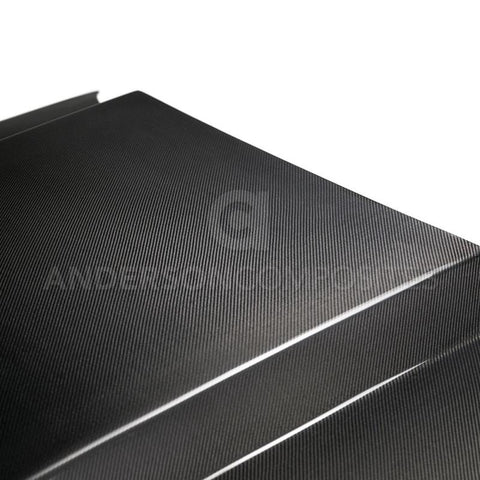 Anderson Composites 10-12 Ford Mustang Type-CJ 3in Carbon Fiber Cowl Hood - AC-HD10FDMU-CJ