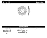 StopTech Slotted & Drilled Sport Brake Rotor - 127.62120L