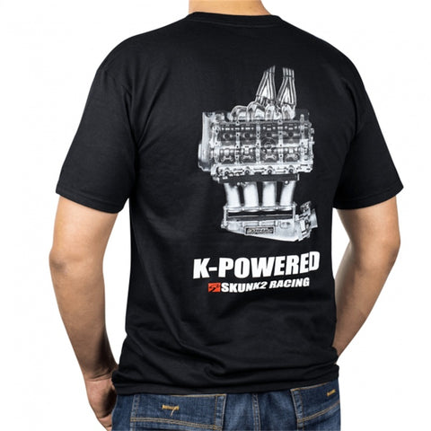 Skunk2 K-Power Tee (Black) - S - 735-99-0922