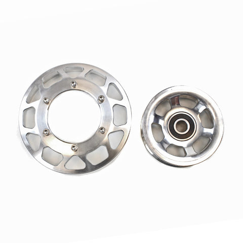 Industrial Injection 07-18 Dodge Cummins 5.9L/6.7L Common Rail Billet Pulley Kit - 24FC09