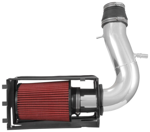 Spectre 11-19 Ford Explorer V6-3.5L F/I Air Intake Kit - Polished Aluminum w/Red Filter - 9038