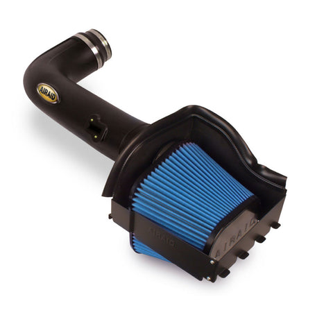 Airaid 08-10 Ford F-250/350 5.4L CAD Intake System w/ Tube (Dry / Blue Media) - 403-256