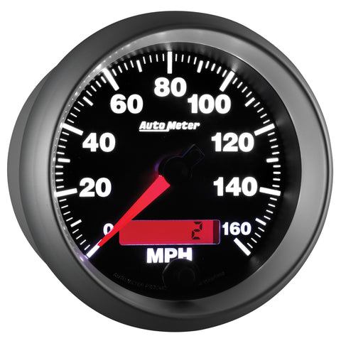 Autometer Electric Programmable 85.7mm Speedometer 160MPH - 5688