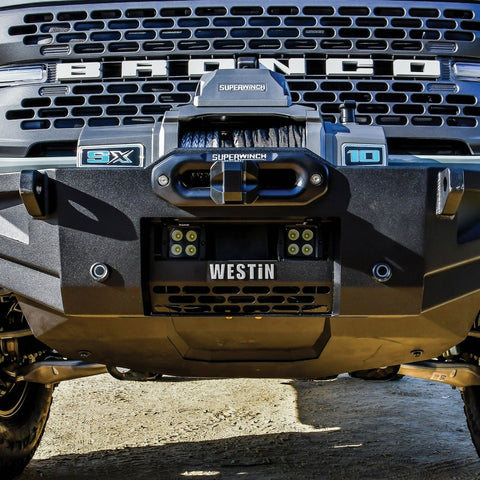 Westin 21-23 Ford Bronco(excl. Bronco Sport) XTS Skid Plate - Textured Black - 59-721255