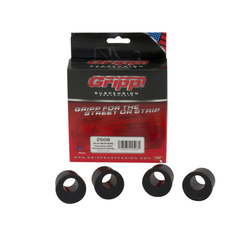 BBK 86-04 Mustang Offset Polyurethane Steering Rack Bushings (4pc) - 2508