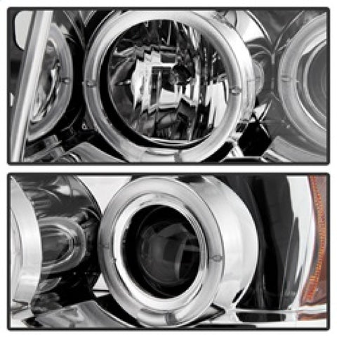 Spyder Nissan Titan 04-14/Armada 04-07 Projector Headlights LED Halo LED Chrm PRO-YD-NTI04-HL-C - 5011589