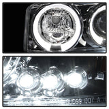 Spyder GMC Sierra 1500/2500/3500 99-06 Projector Headlights LED Halo LED Chrome PRO-YD-CDE00-HL-C - 5009364