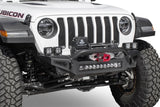 Addictive Desert Designs 2018 Jeep Wrangler JL Rock Fighter Front Bumper w/ Low Profile Top Hoop - F964902080103