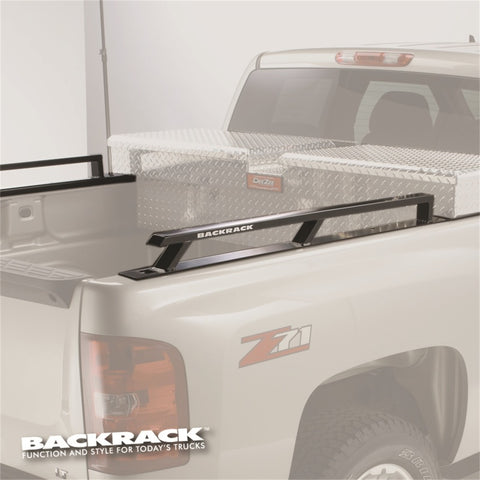 BackRack 99-07 Chevy/GMC Classic 6.5ft Bed Siderails - Toolbox 21in - 65509TB