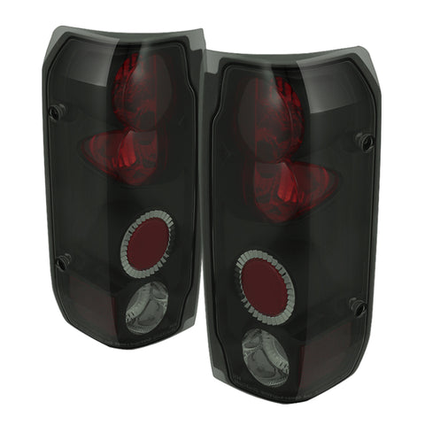 Spyder Ford F150 87-96/Ford Bronco 88-96 Euro Style Tail Lights Black Smoke ALT-YD-FF15089-BSM - 5078155