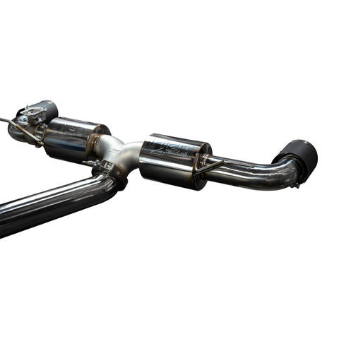 Injen 20-21 Toyota Supra 3.0L Turbo 6cyl SS Cat-Back Exhaust w/ Carbon Fiber Tips - SES2300CF