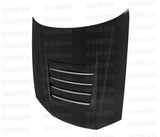 Seibon 99-01 Nissan Skyline R34 GT-S (BNR34) DS Carbon Fiber Hood - HD9901NSR34S-DS