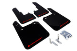 Rally Armor 15-19 Subaru Outback Black UR Mud Flap w/ Red Logo - MF36-UR-BLK/RD