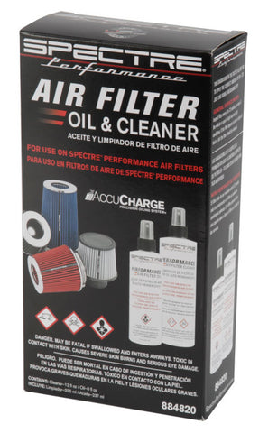 Spectre Accucharge Kit for HPR Filters - Clear - 884820