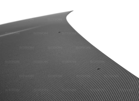 Seibon 04-05 Subaru WRX/STi RS Carbon Fiber Hood - HD0405SBIMP-RS