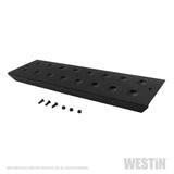 Westin Replacement service kit includes 15.5 inch die stamped step pad and fasteners - Black - 56-10001