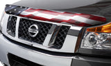 Stampede 2017-2019 Nissan Titan Vigilante Premium Hood Protector - Flag - 2330-41