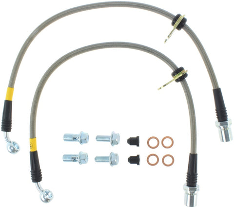 StopTech Stainless Steel Front Brake lines for 93-98 Supra - 950.44008