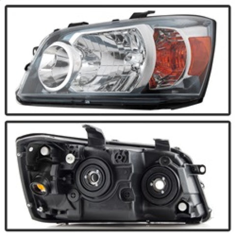 Xtune Toyota Highlander 04-06 (Non Hybrid Models) OEM Style Headlights Chrome HD-JH-THIGH04-AM-C - 9039157