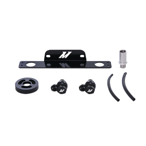 Mishimoto 10-15 Chevrolet Camaro SS Thermostatic Oil Cooler Kit - Black - MMOC-CSS-10TBK