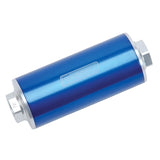 Russell Performance Profilter Fuel Filter 6in Long 60 Micron -10AN Inlet -10AN Outlet - Blue - 649262