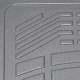 Westin 12-15 Toyota Tacoma Reg/Access/Dbl Cab (double hook) Wade Sure-Fit Floor Liners Front - Gray - 72-120053