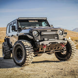 Westin 18-22 Jeep Wrangler JL / 20-22 Gladiator WJ2 Stubby Front Bumper - Tex. Blk - 59-80065