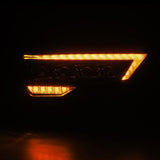 AlphaRex 14-22 Toyota 4Runner (2021 Req. Conv) NOVA LED Proj HL Blk w/Actv Light & Seq. Sig + SB DRL - 880808