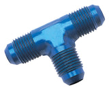 Russell Performance -8 AN Flare Tee Fitting (Blue) - 661030