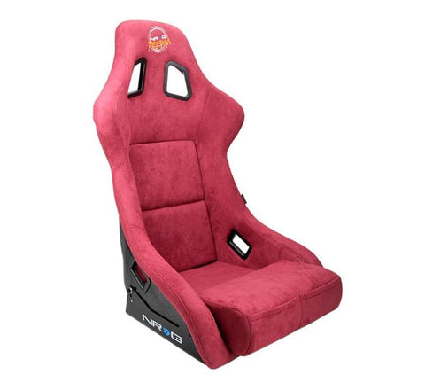 NRG FRP Bucket Seat PRISMA Edition - Medium (Maroon/ Pearlized Back) - FRP-303MAR-PRISMA