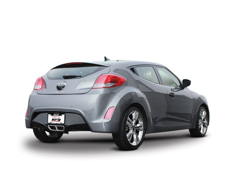 Borla 12-14 Veloster 1.6L AT/MT FWD 2dr 2.25in No Tips SS Exhaust (rear section only) - 11821