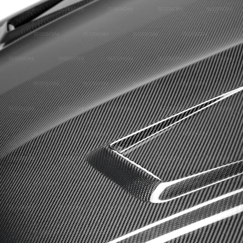 Seibon 12-14 Mercedes C-Class GT Style Carbon Fiber Hood - HD1112MBW204-GT