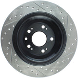 StopTech Slotted & Drilled Sport Brake Rotor - 127.40074R