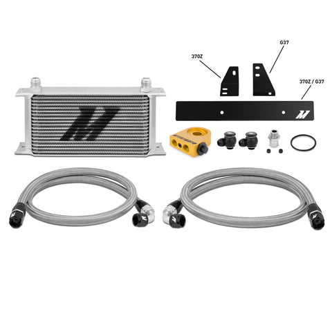 Mishimoto 09-12 Nissan 370Z / 08-12 Infiniti G37 (Coupe Only) Thermostatic Oil Cooler Kit - MMOC-370Z-09T