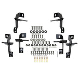 Westin 2007-2017 Jeep Wrangler Unlimited 4dr E-Series 3 Nerf Step Bars - Black - 23-3295