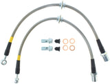 StopTech Stainless Steel Front Brake Lines 91-95 Toyota MR2 - 950.44013