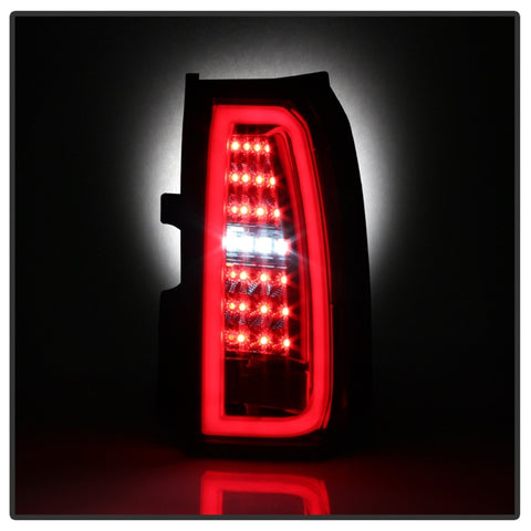 Spyder Chevy Tahoe / Suburban 15-17 LED Tail Lights - Red Clear (ALT-YD-CTA15-LED-RC) - 5085085