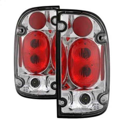 Spyder Toyota Tacoma 95-00 Euro Style Tail Lights Chrome ALT-YD-TT95-C - 5007995