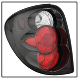 Spyder Dodge Caravan/Grand Caravan 01-07 Euro Style Tail Lights Black ALT-YD-DC01-BK - 5002211